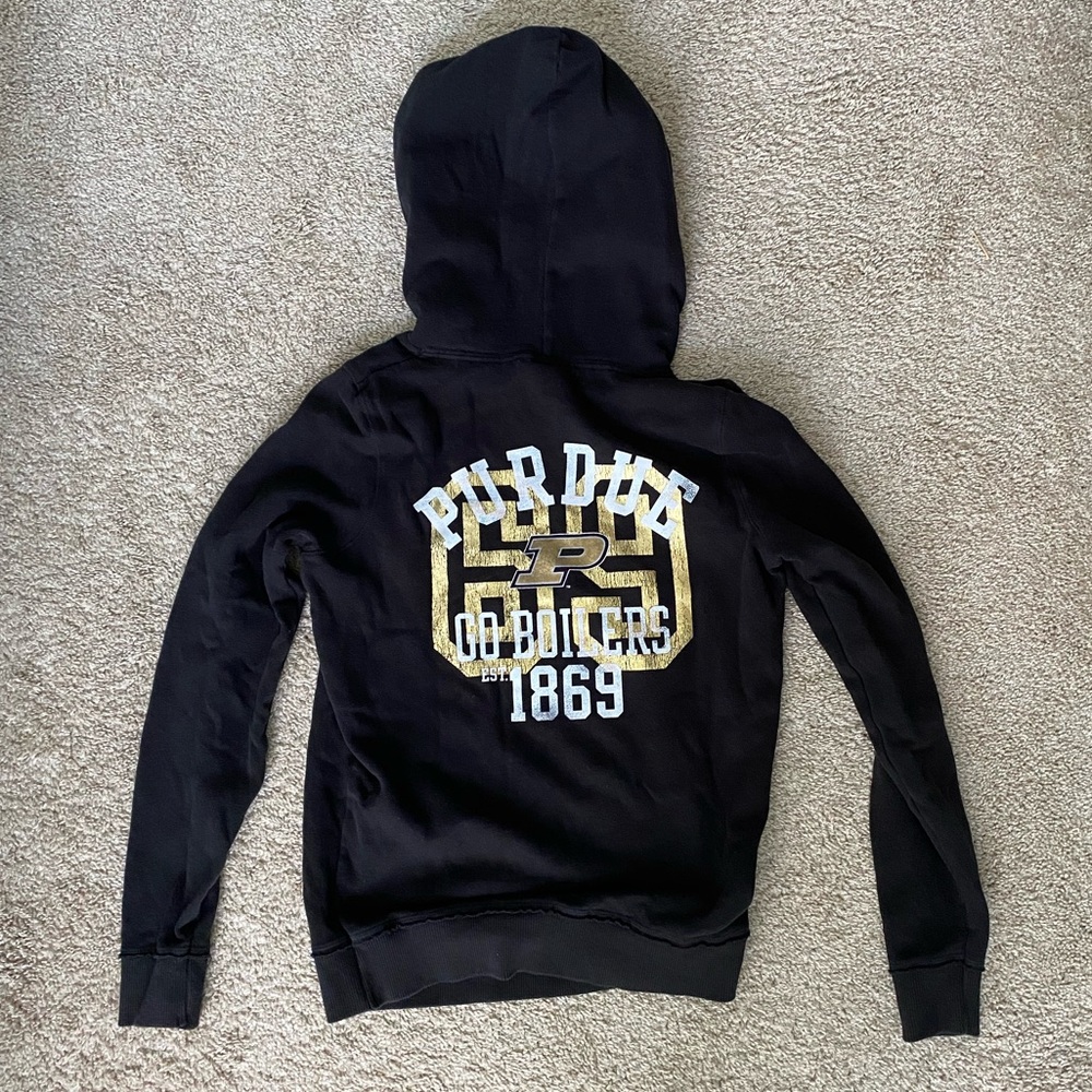 VS PINK Purdue Black Hoodie